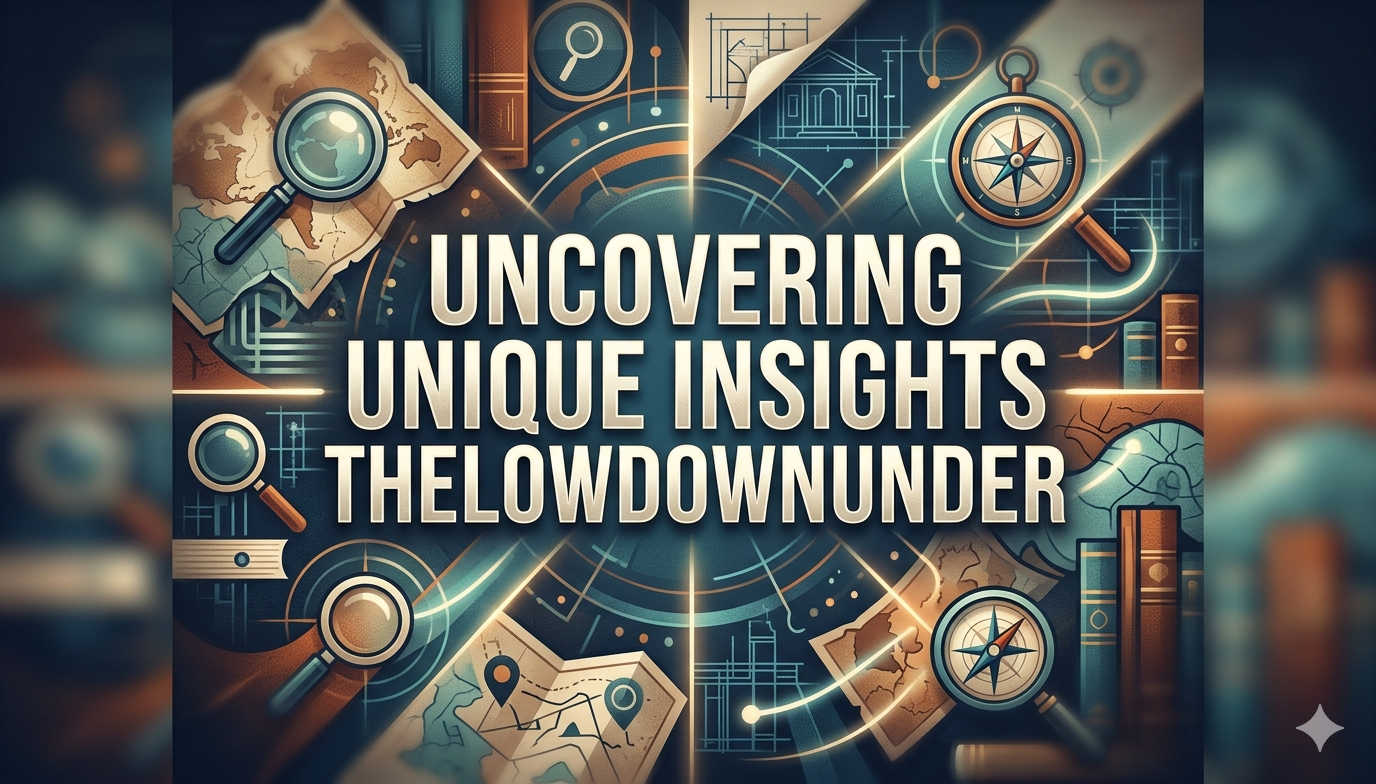 uncovering unique insights thelowdownunder