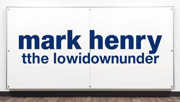 mark henry thelowdownunder